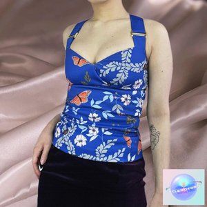 Ted Baker London Kyoto Gardens Japan Top 🦋💙